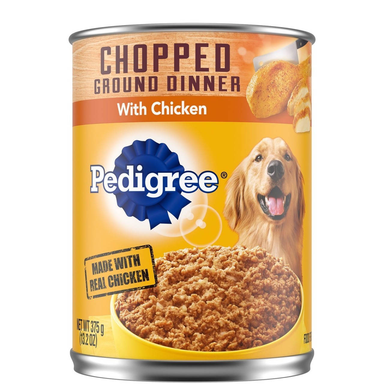 PEDIGREE CHOPPED CHICKEN 375g