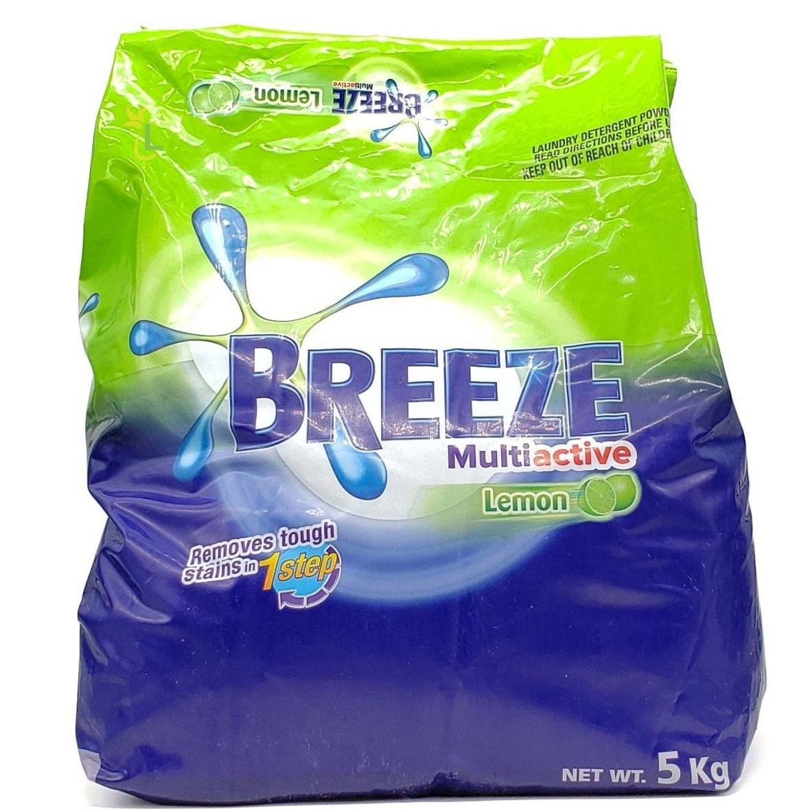 BREEZE DETERGENT MULTIACTIVE LEMON 5kg
