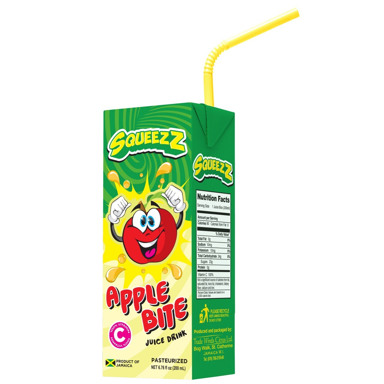 SQUEEZZ APPLE BITE 200ml