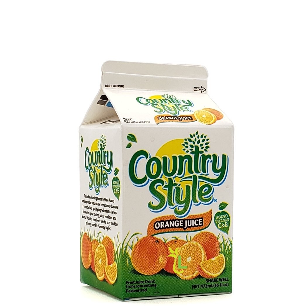 COUNTRY STYLE ORANGE JUICE 473ml