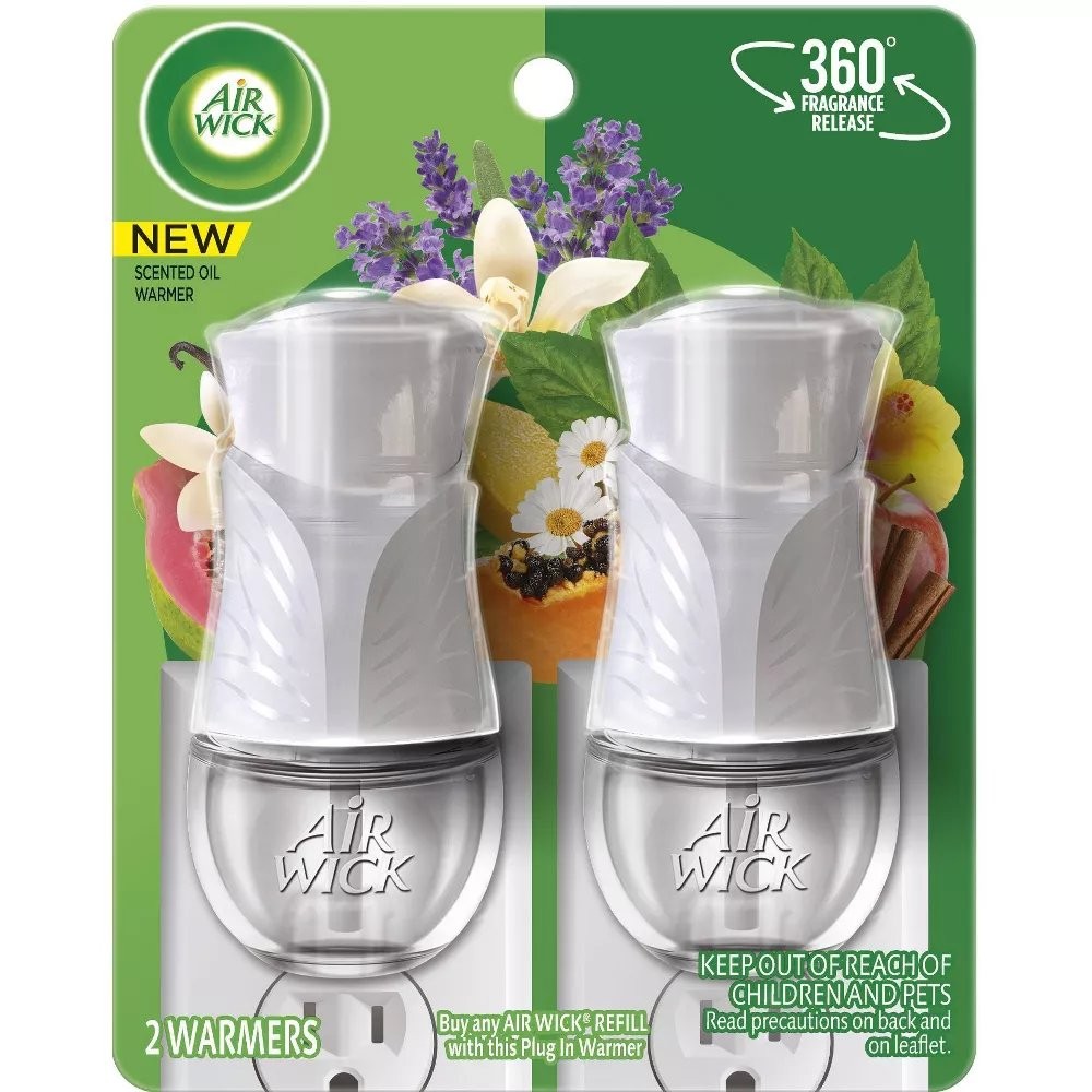 AIR WICK OIL BASE WARMER 2pk