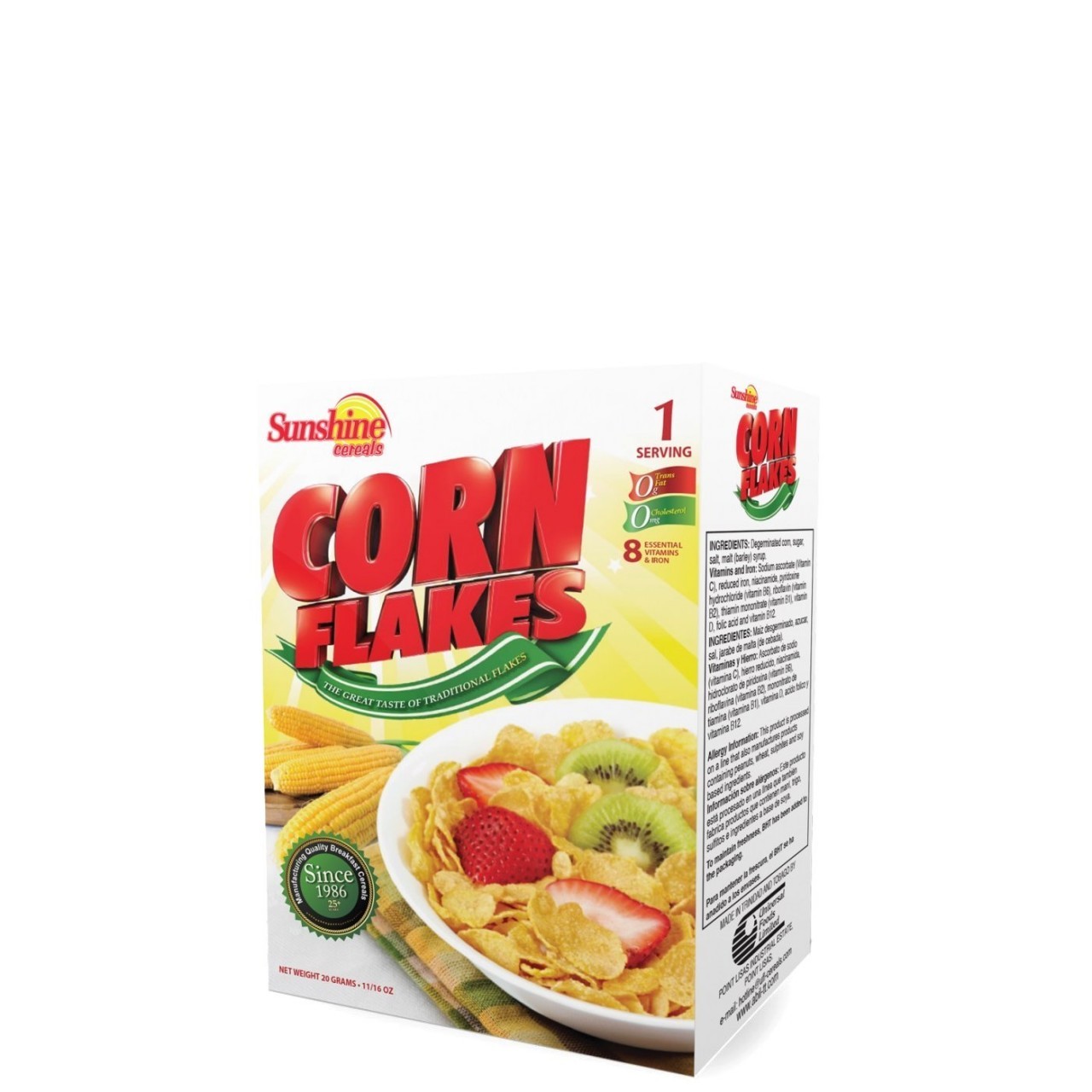 SUNSHINE CORNFLAKES 28g