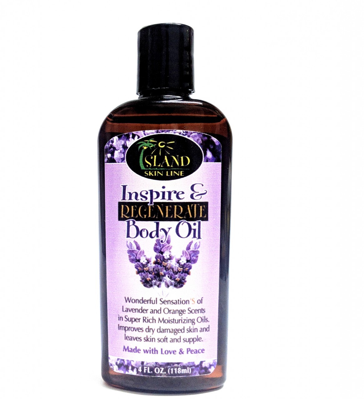Island Skin Line Inspire and Regenerate Body Oil 4fl