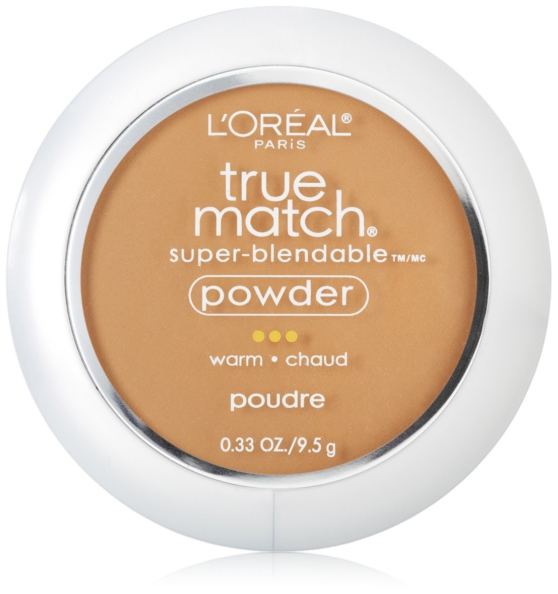 L'Oreal Paris True Match Powder, Caramel Beige, 0.33 Ounces
