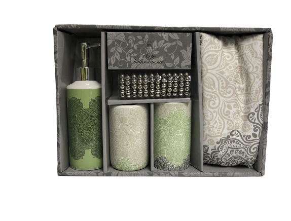 Estex Home Fashions 16pc Bathroom set