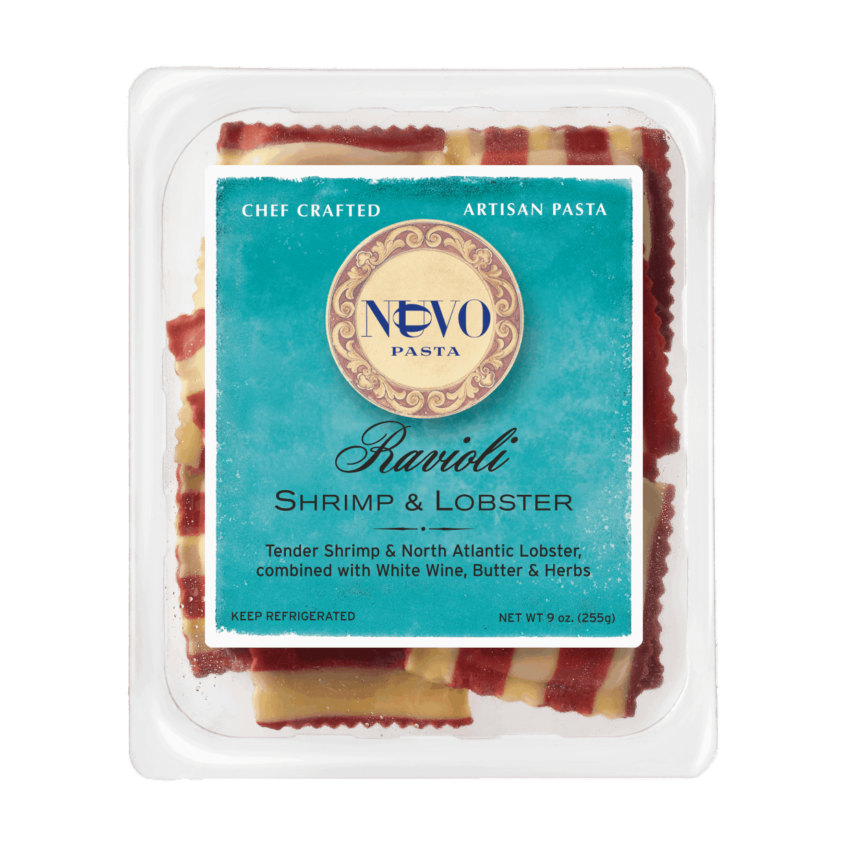 NUOVO RAVIOLA SHRIMP & LOBSTER 9oz