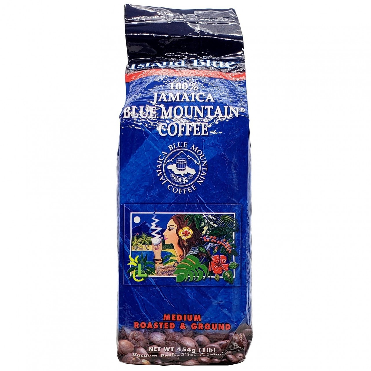 ISLAND BLUE ROAST & GROUND 16oz