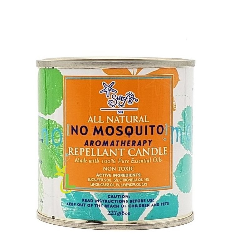 NO MOSQUITO CANDLE INDOOR 8oz