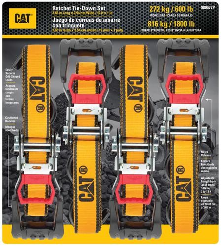 Cat Ratchet Tie-Down 4 Units
