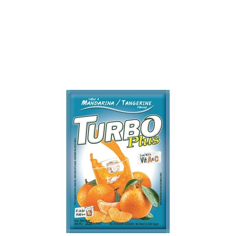 TURBO PLUS MIX TANGERINE 35g