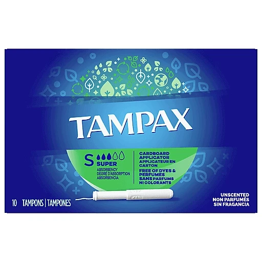 TAMPAX SUPER 10’S