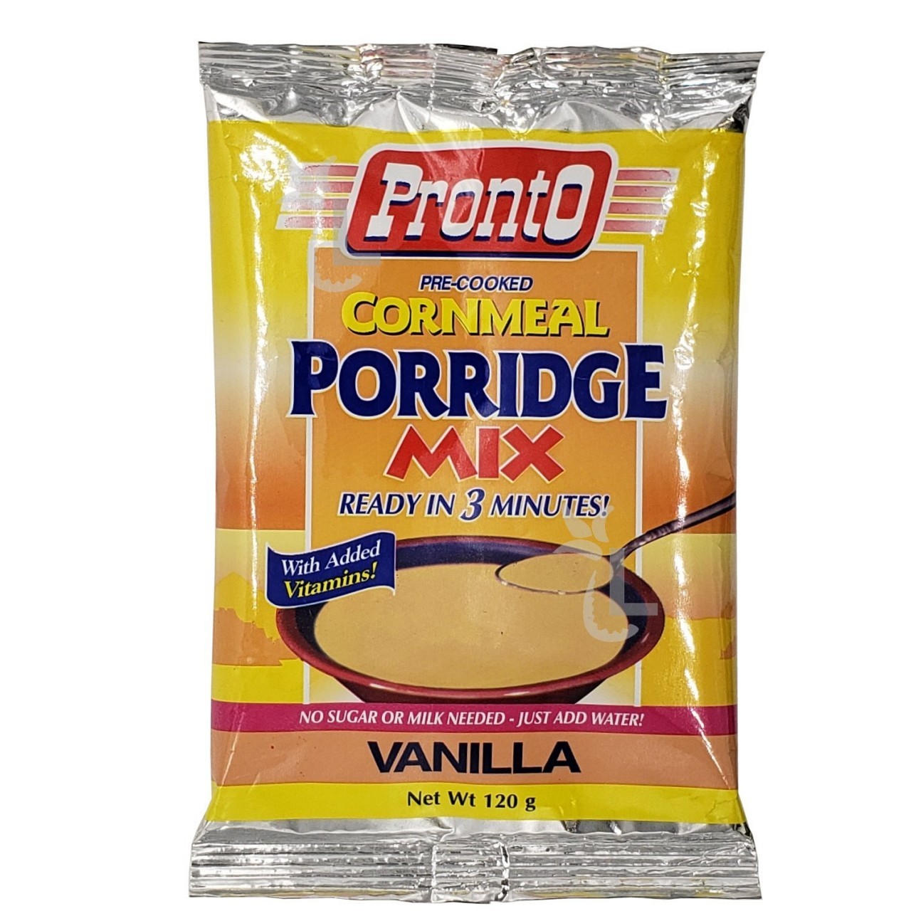 PRONTO INST CORNMEAL PORRIDGE VAN 120g