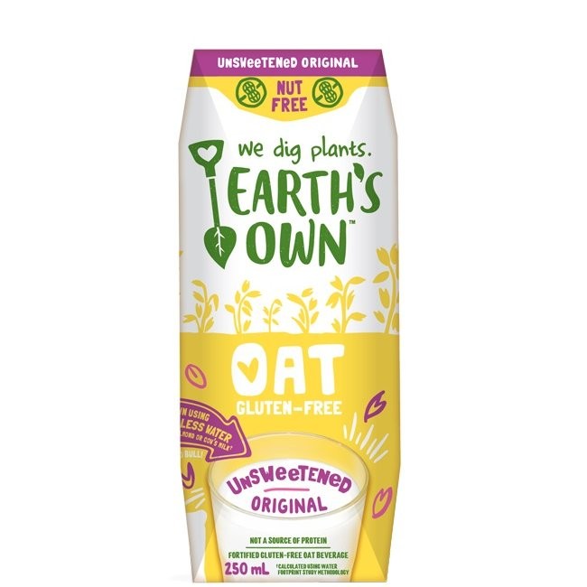 EARTHS OWN OAT MILK ORIGINAL UNSWT 250ml