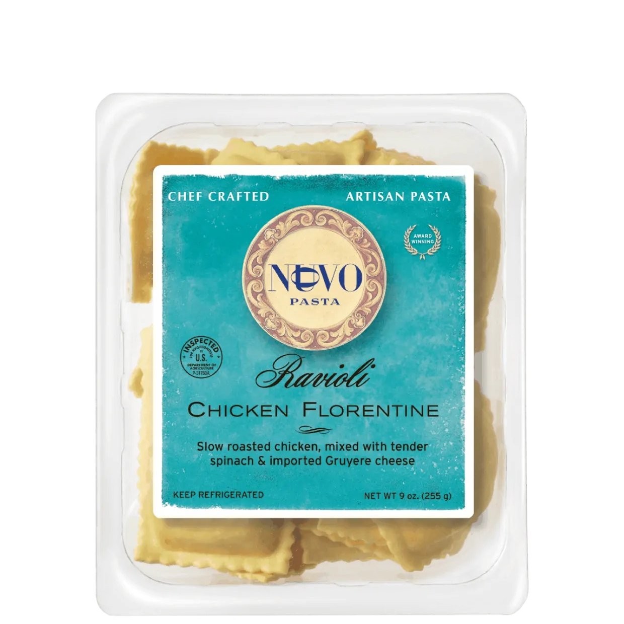 NUOVO RAVIOLI CHICKEN FLORENTINE 9oz