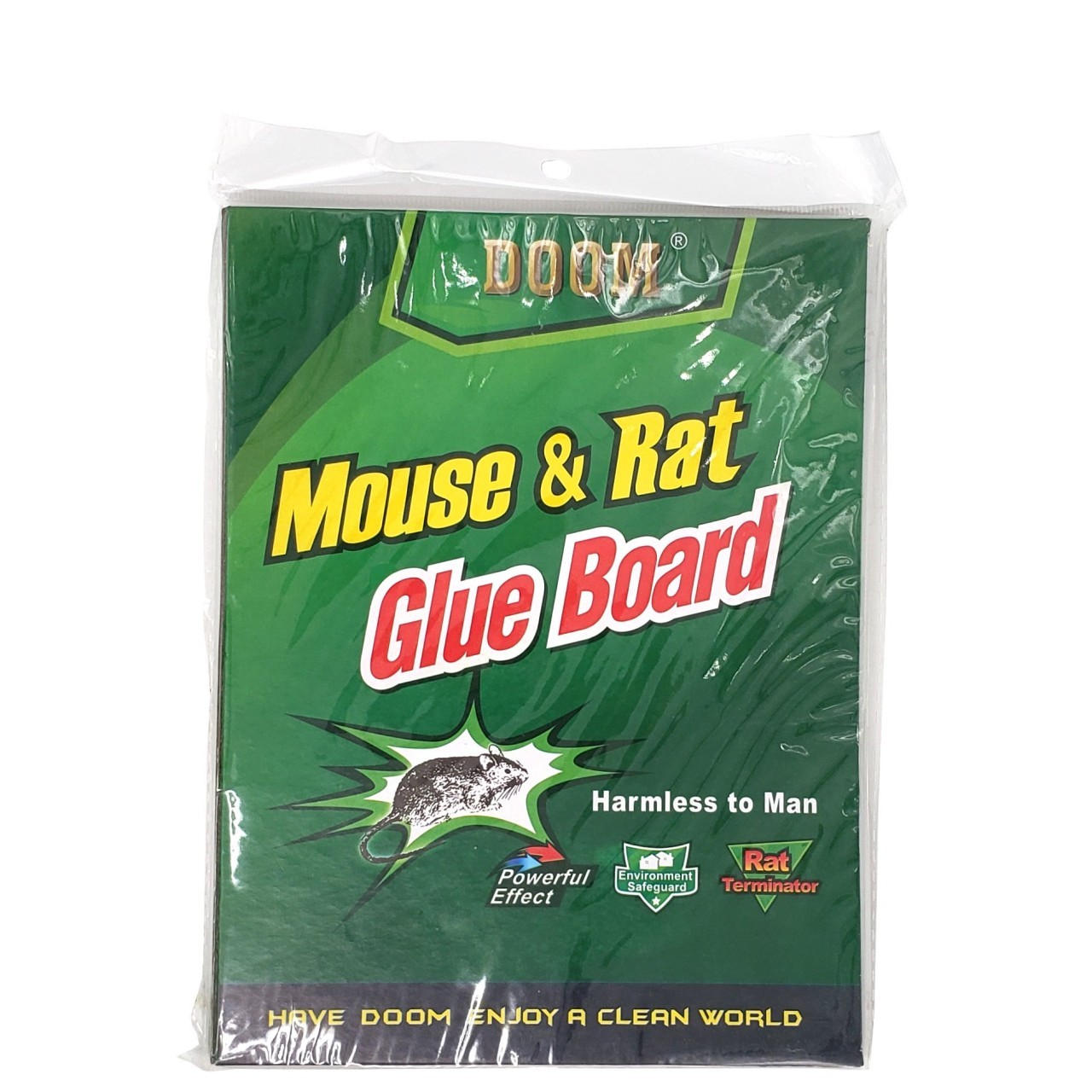 DOOM MOUSE & RAT GLUE BOARD 2ct