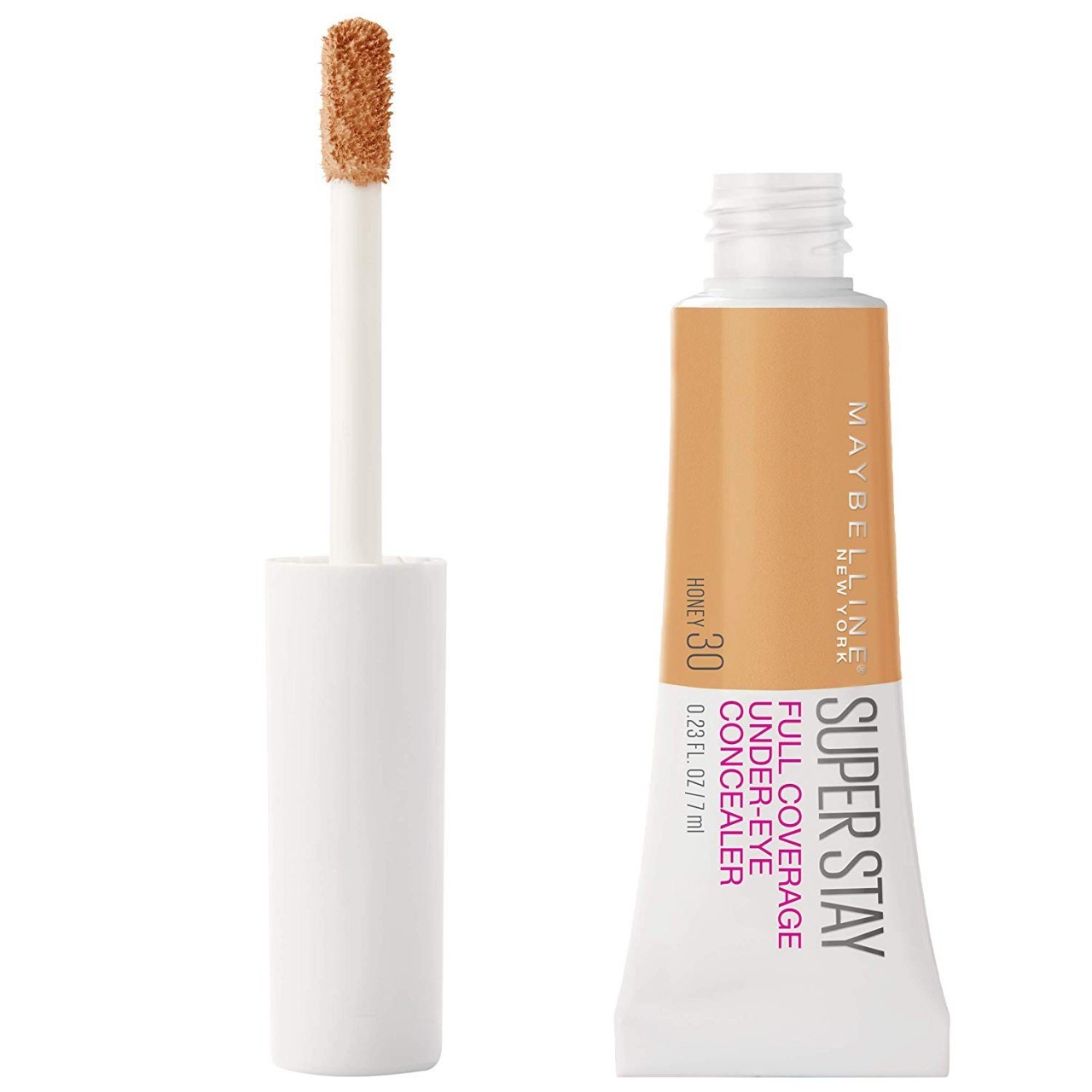 Maybelline Super Stay Super Stay Full Coverage, Honey, 0.23 fl. oz.