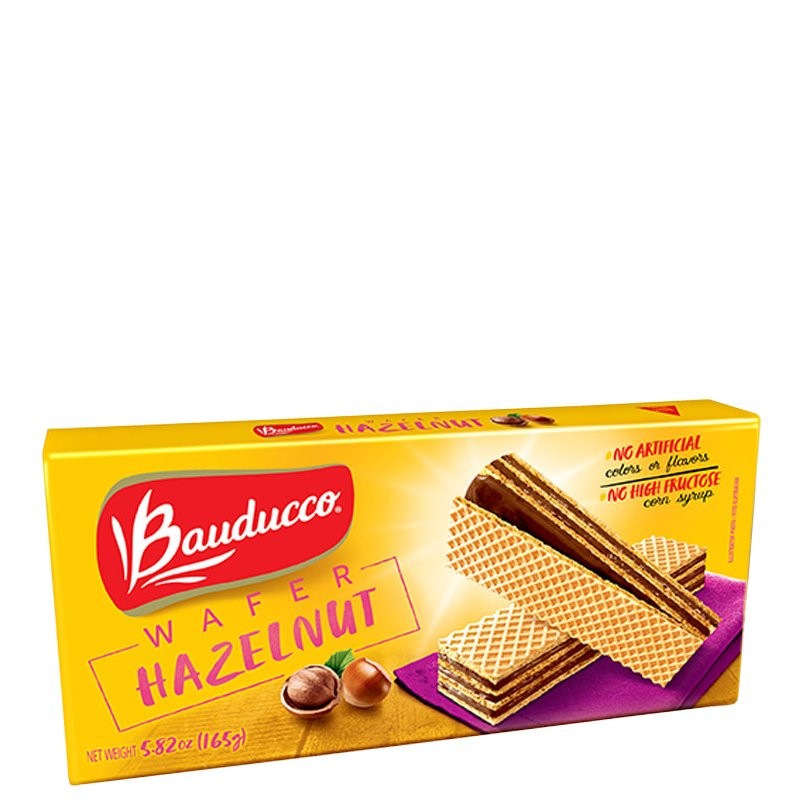 BAUDUCCO WAFERS HAZELNUT 5.82oz