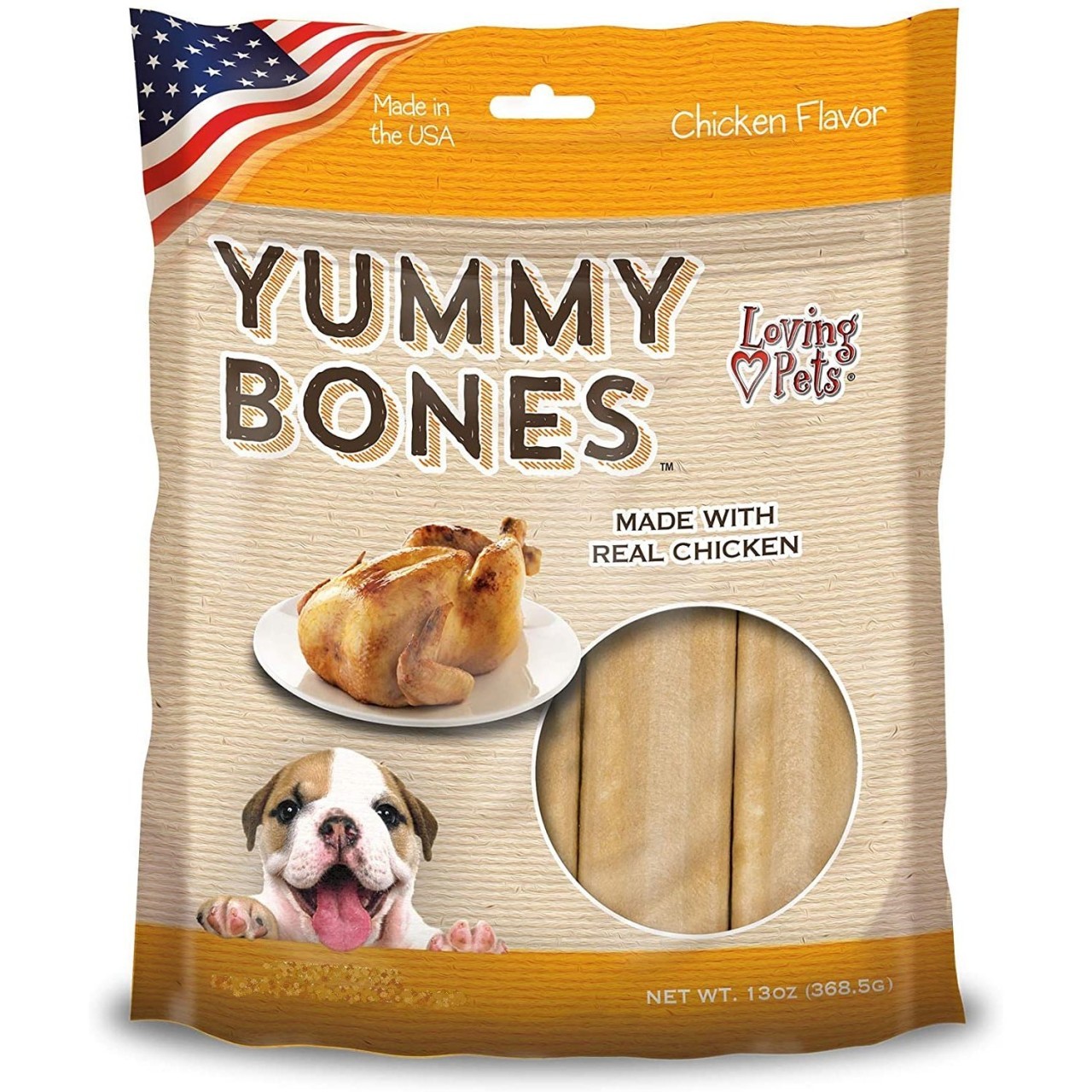 LOVING PETS YUMMY BONES CHICKEN 13oz