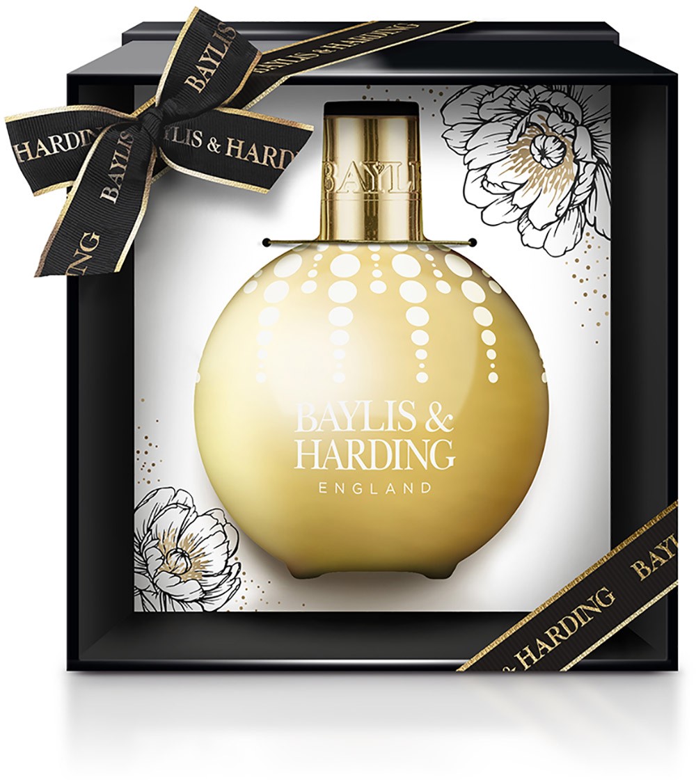 Baylis & Harding Sweet Mandarin & Grapefruit Bauble, Luxury Shower and Bath Bubbles
