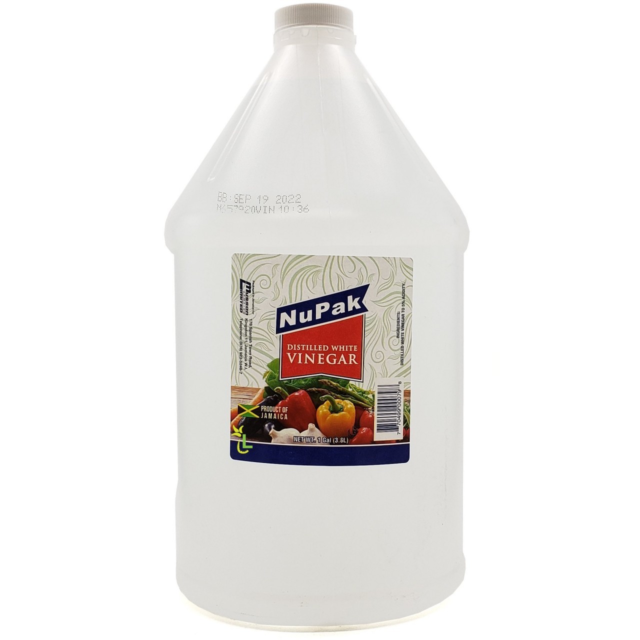 NUPAK WHITE VINEGAR 1gal