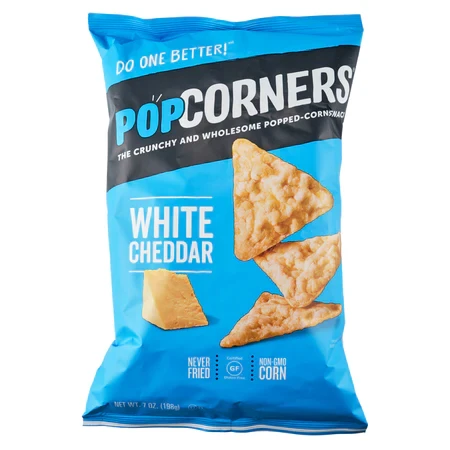 POPCORNERS WHITE CHEDDAR 42G