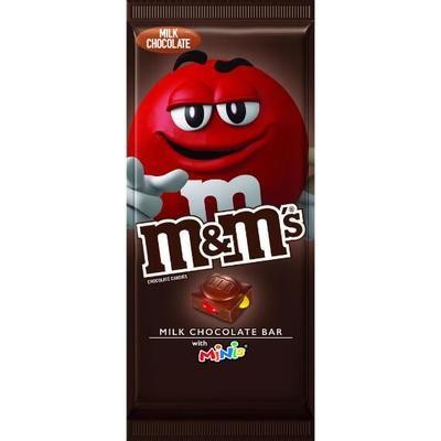 M&M BAR MILK CHOCOLATE 3.9oz