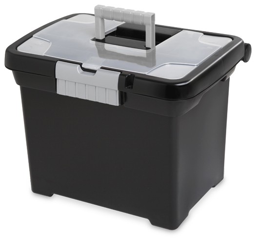 Sterilite 1871 - Portable File Box