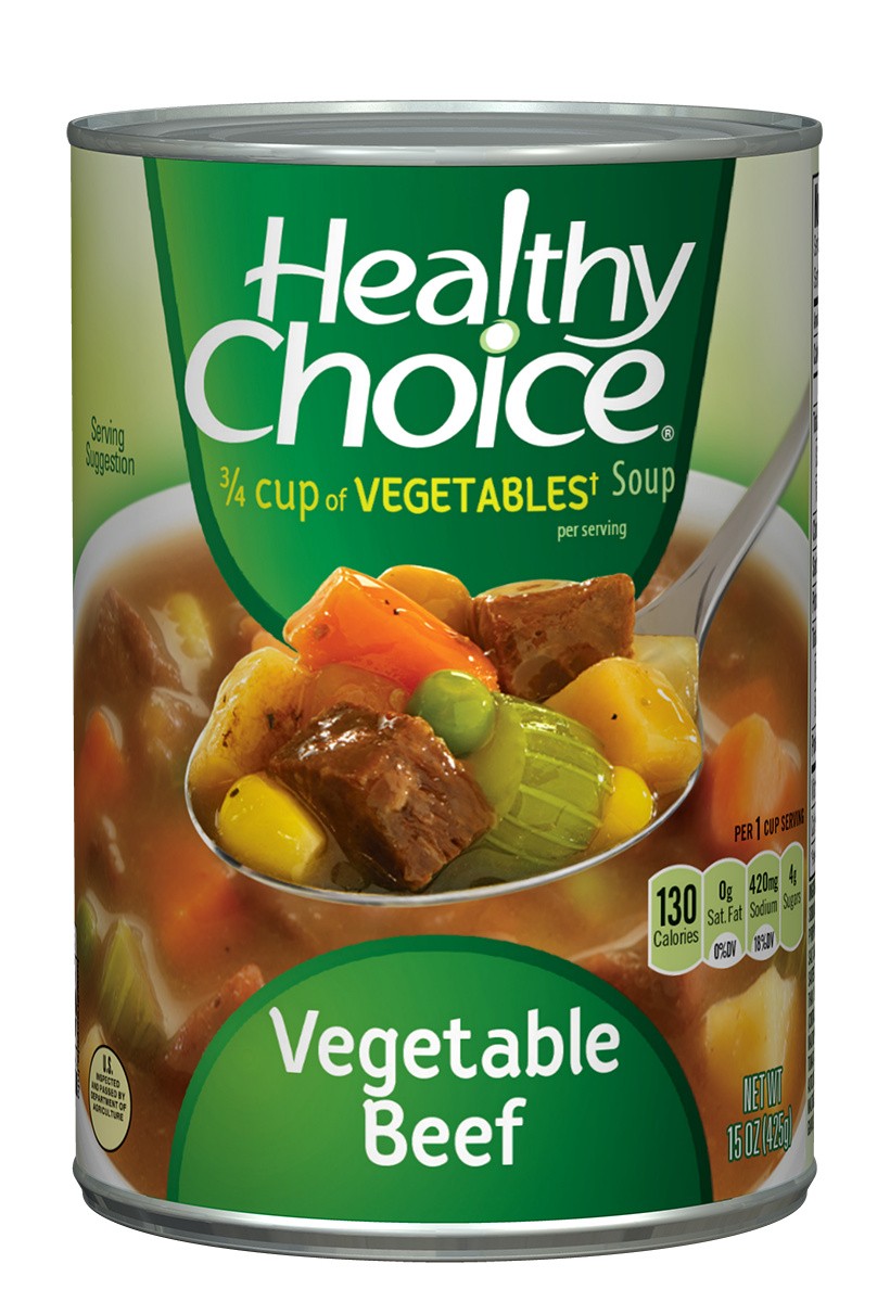 HEALTHY CHOICE VEGETABLE BEEF 15oz