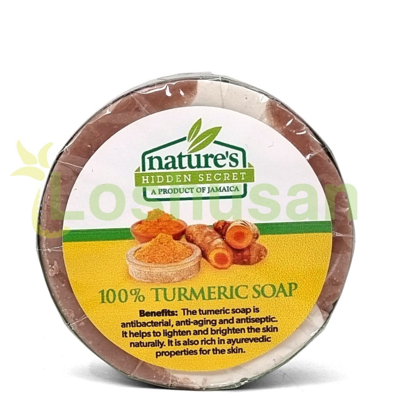 NATURES HID SECRET SOAP TURMERIC 1ct