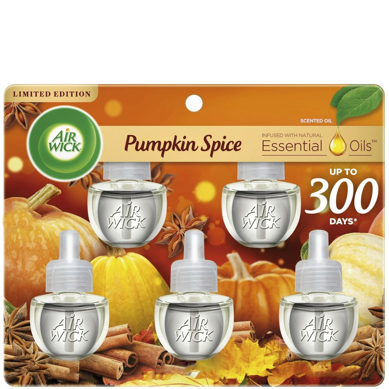 AIR WICK OIL PUMPKIN SPICE RF 5x20ml