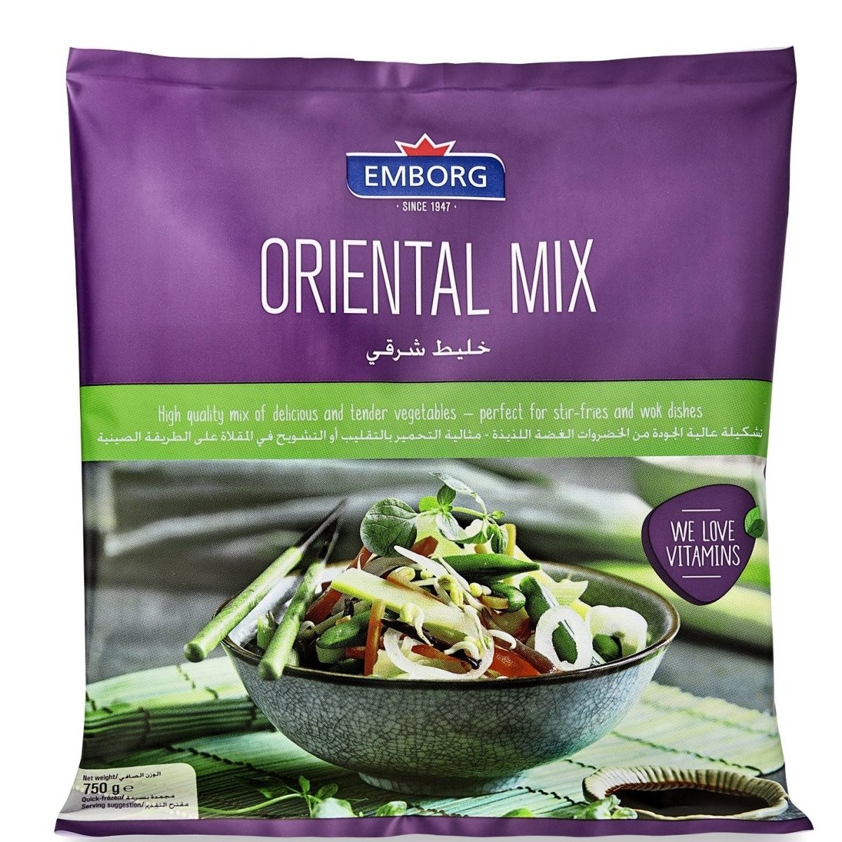 EMBORG ORIENTAL MIX 750g