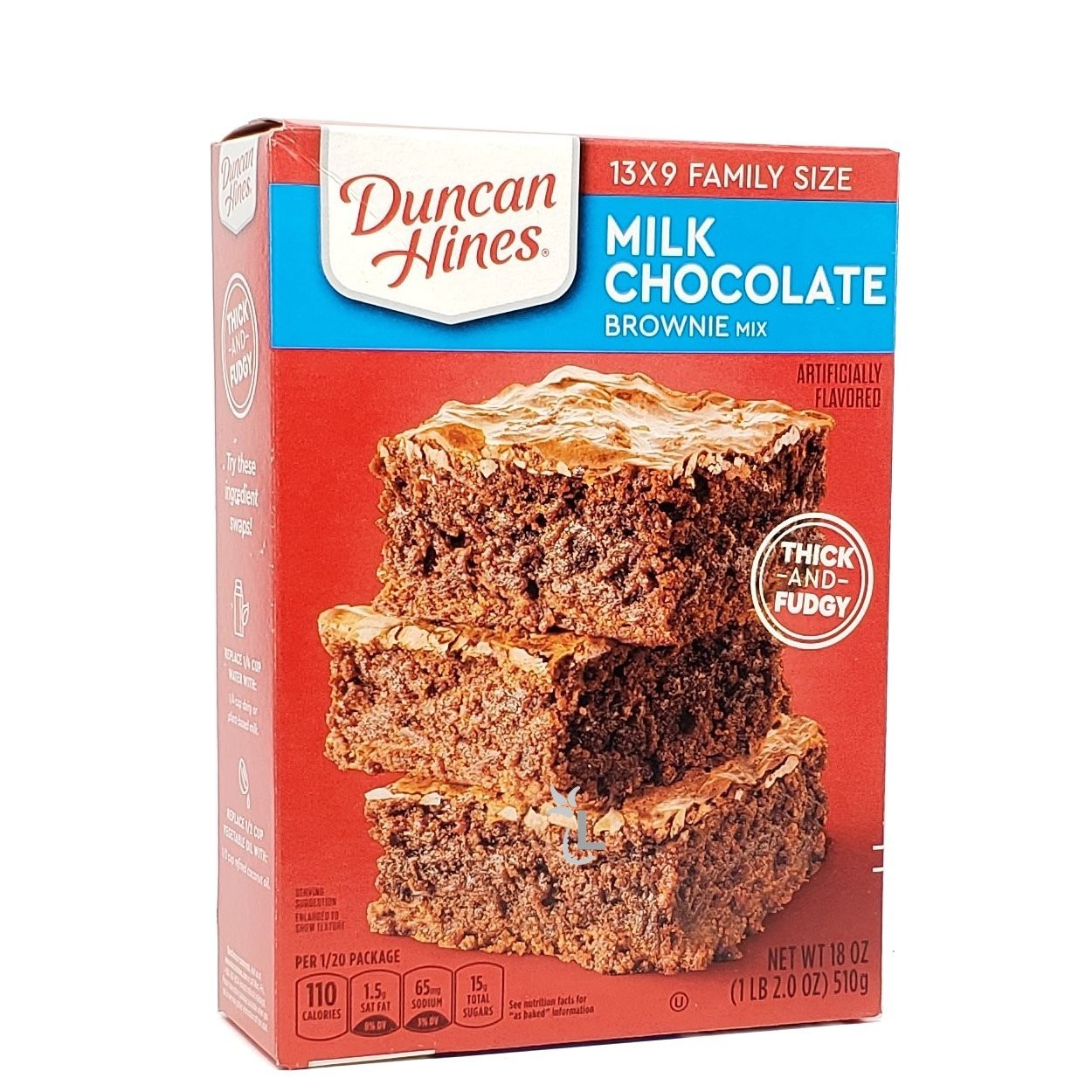 DUNCAN HINES BROWNIE MILK CHOC 18.2oz
