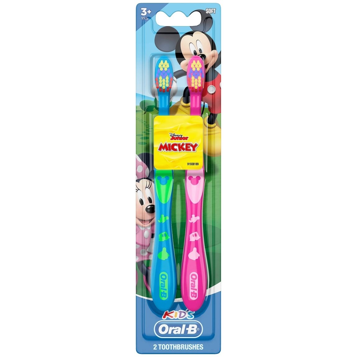 ORAL-B TOOTHBRUSH KIDS MICKEY 2ct