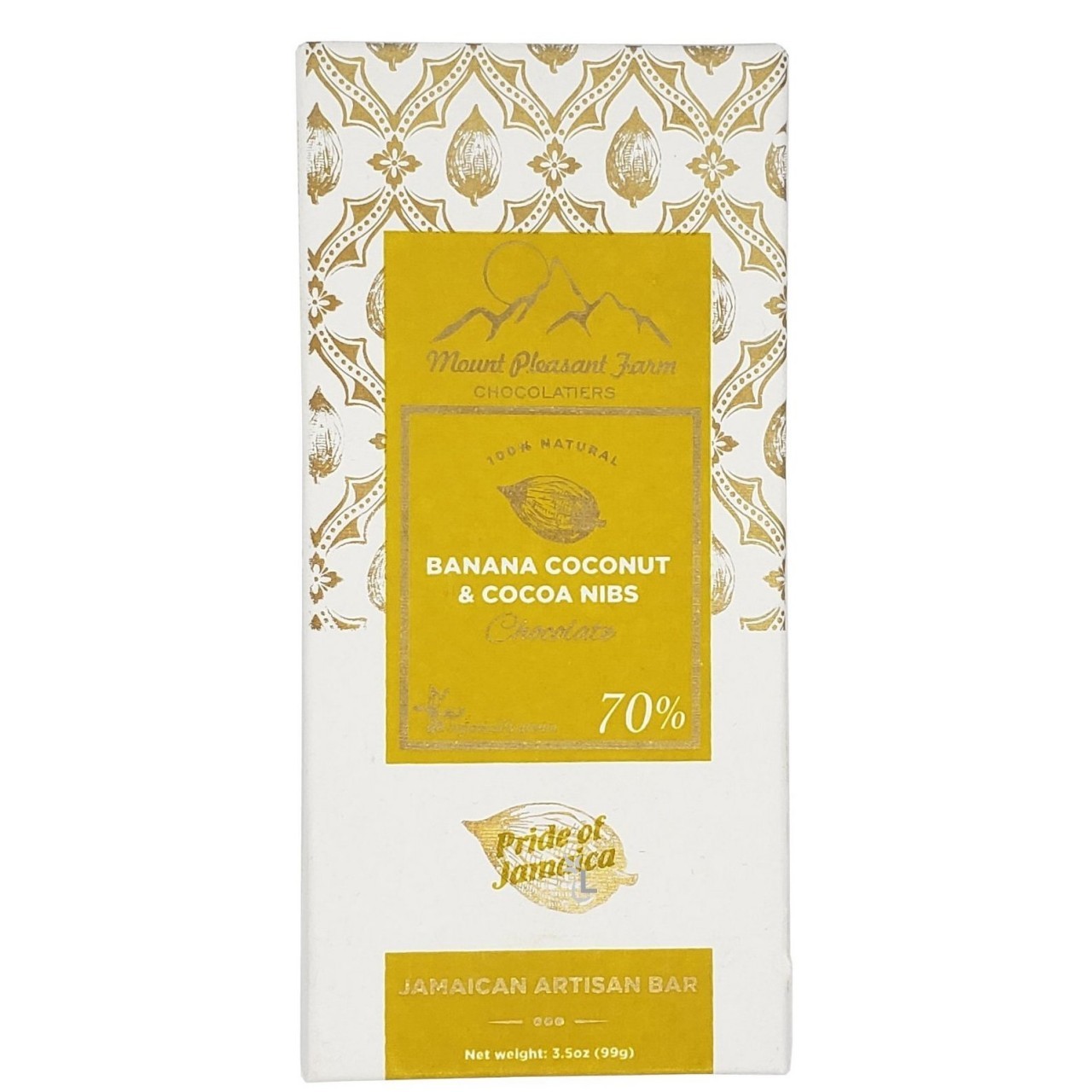 MOUNT PLEASANT CHOC BANANA NIBS 3.5oz