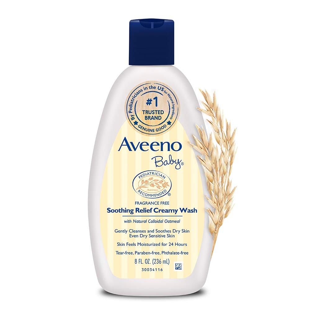 Aveeno Baby Soothing Relief Creamy Wash, 8 oz