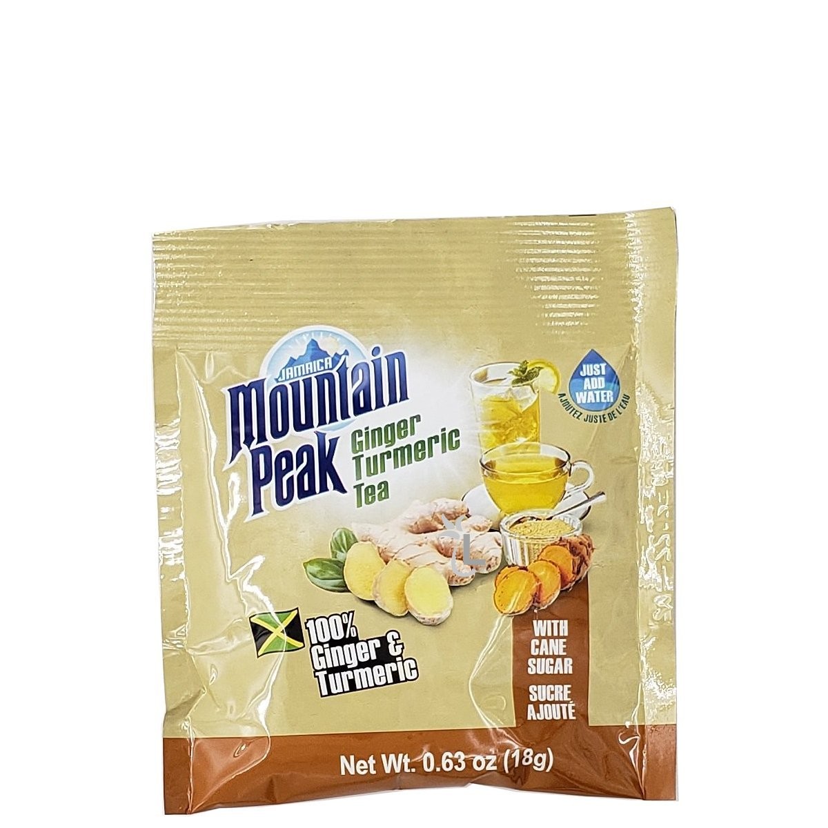 MT PEAK TEA GINGER TURMERIC WS 18g