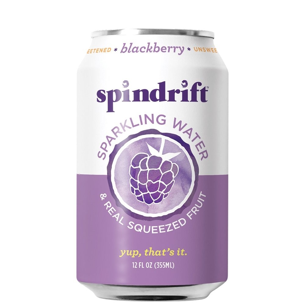 SPINDRIFT WATER BLACKBERRY 12oz