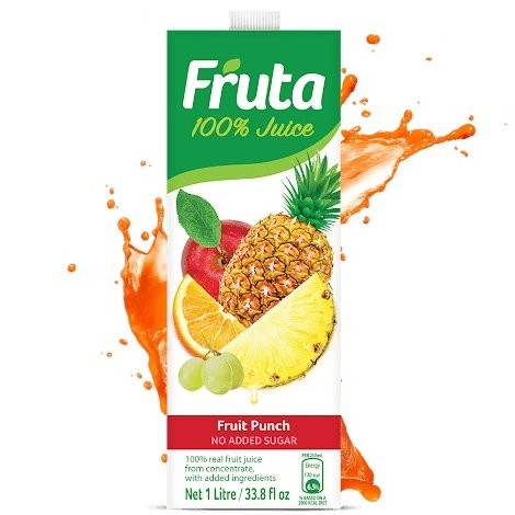 FRUTA FRUIT PUNCH 1L