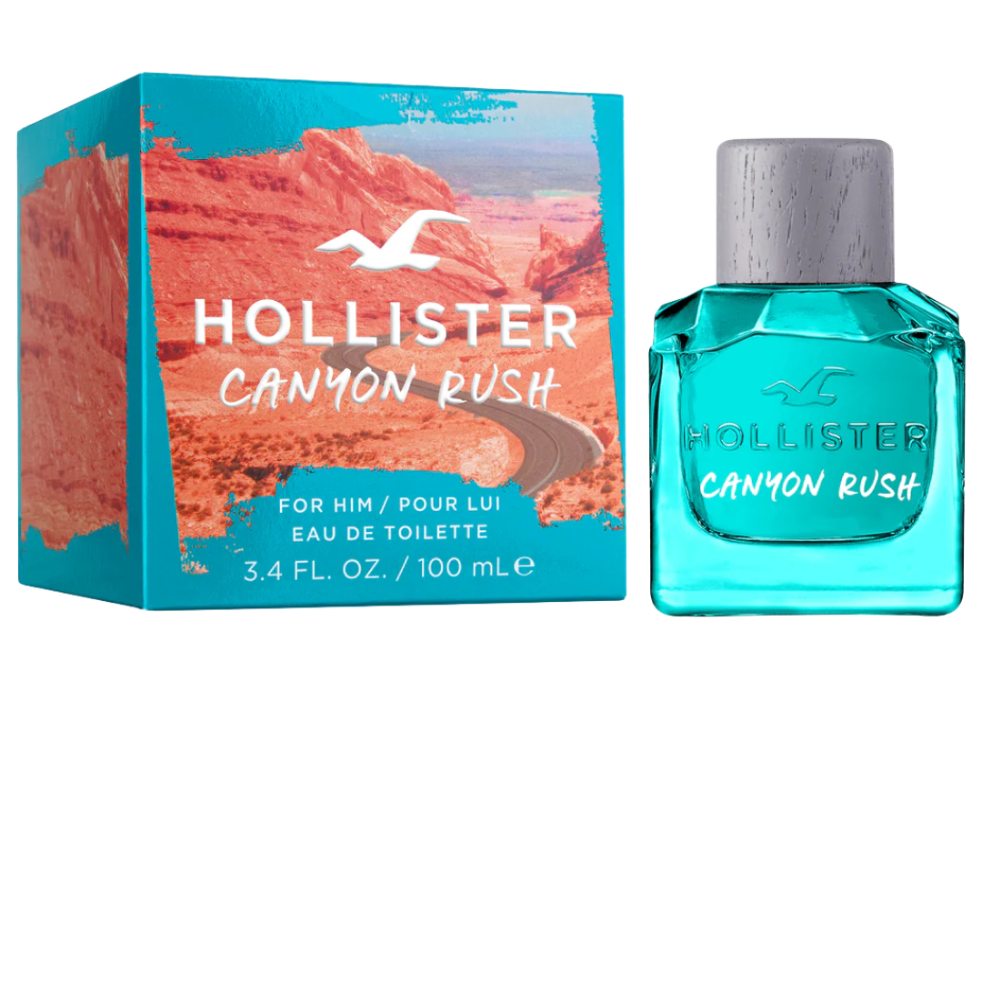 Hollister Canyon Rush Eau De Toilette, For Him, 100ml