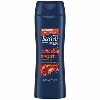 Suave Men's Sport Recharge Body Wash, 28 fl oz
