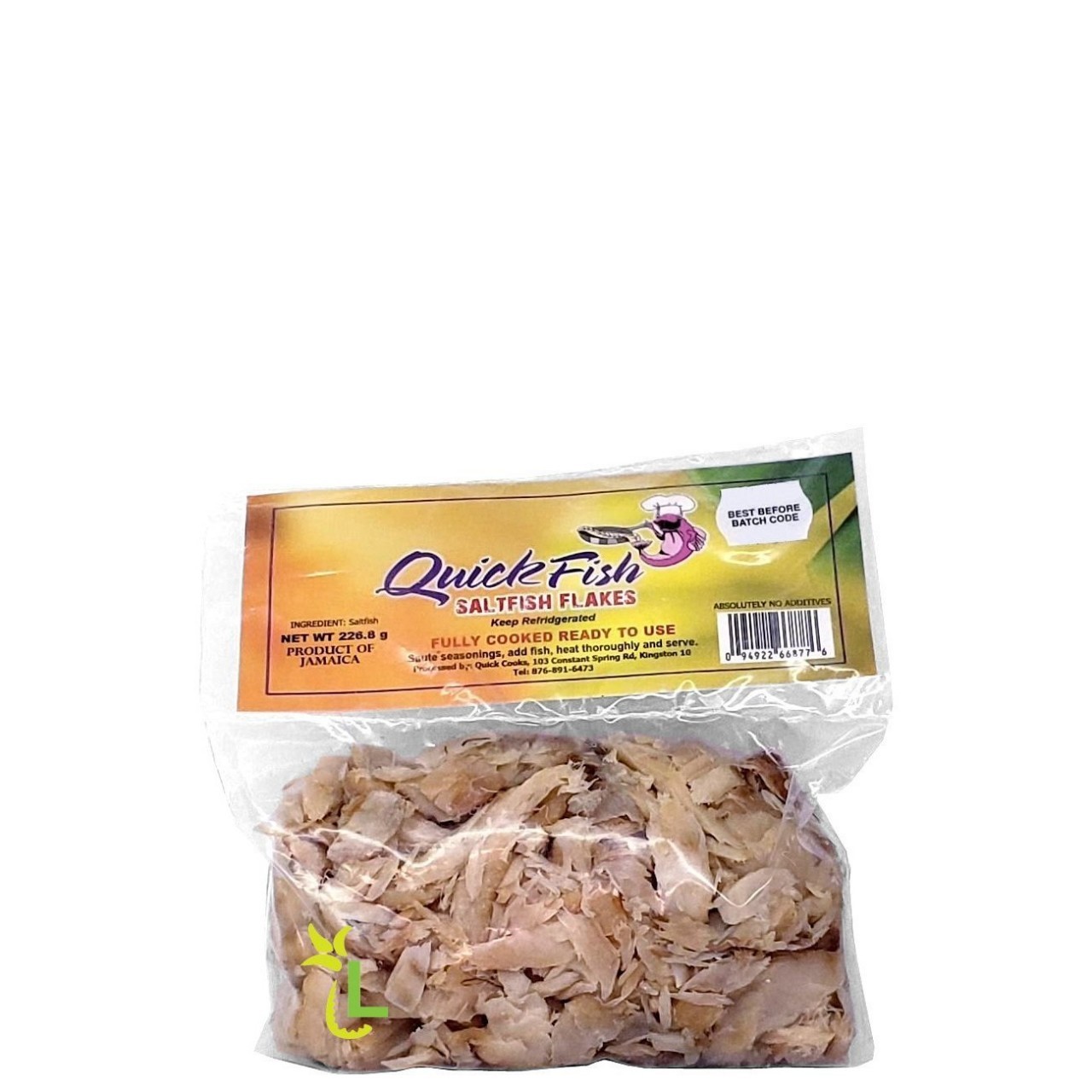 QUICKFISH SALTFISH FLAKES 6oz