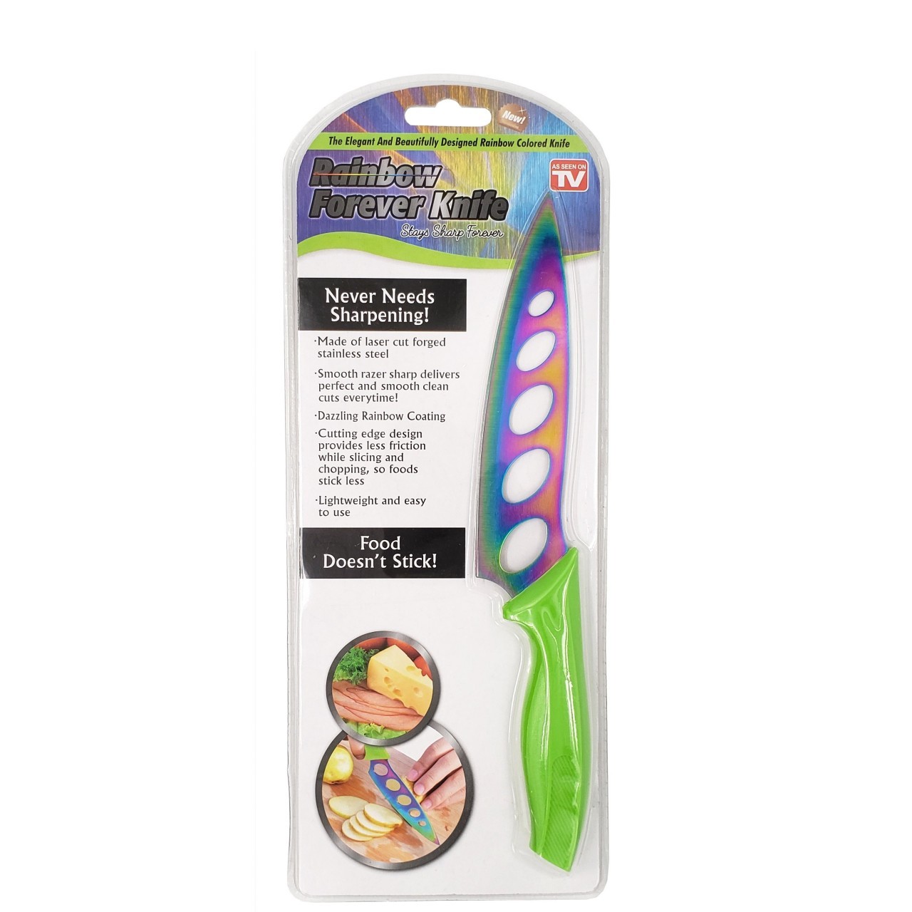 TEKNO RAINBOW FOREVER KNIFE 1ct