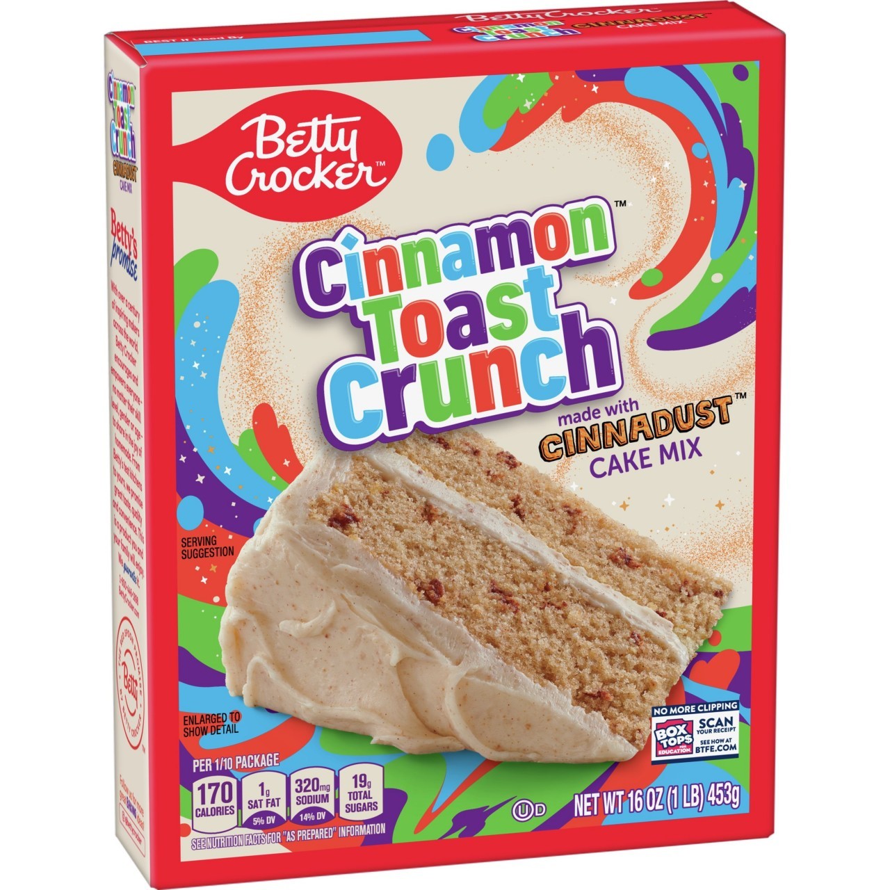 BETTY CRKR CAKE CINNAMON TOAST 453g