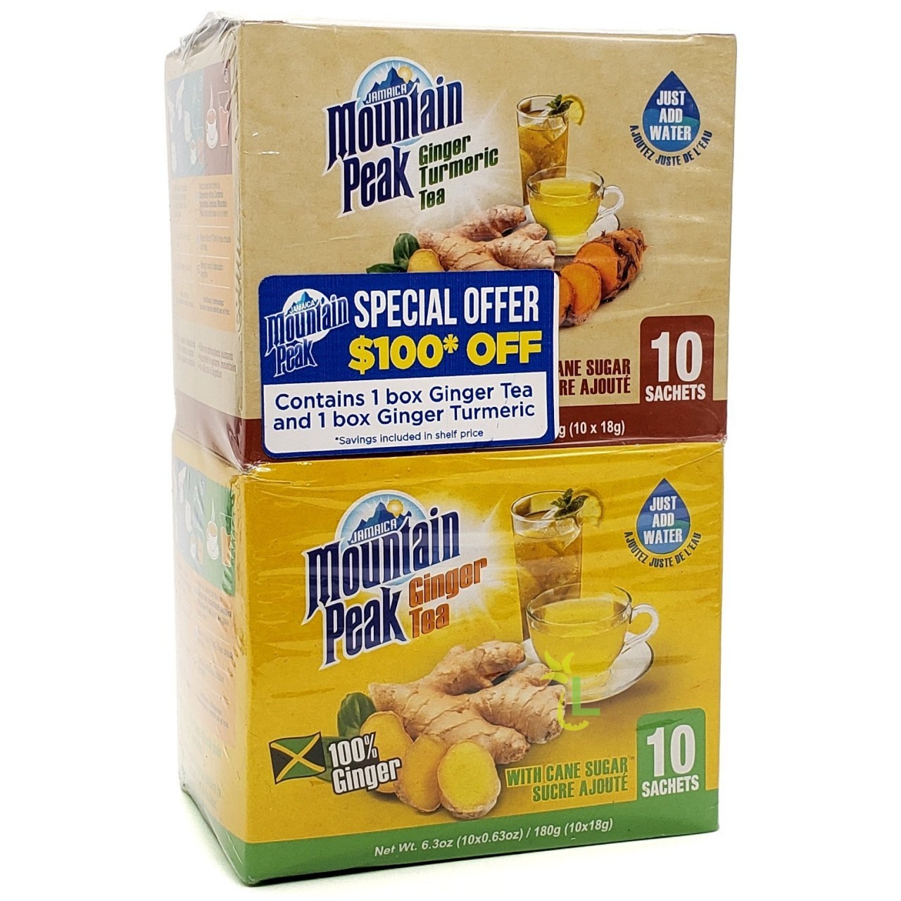 MT PEAK GINGER TEA WS VALUE PACK 2pk