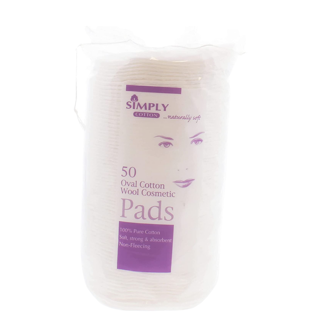 Simply Oval Cotton Wool 50pcs