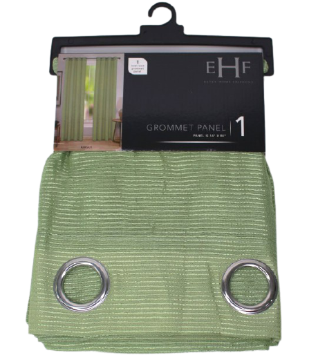 Grommet Panlel Abigail Panel Curtain - Sage