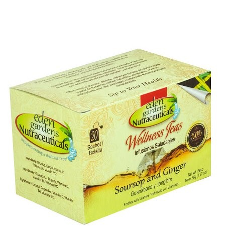 EDEN GARDENS TEA SOURSOP GINGER 36g