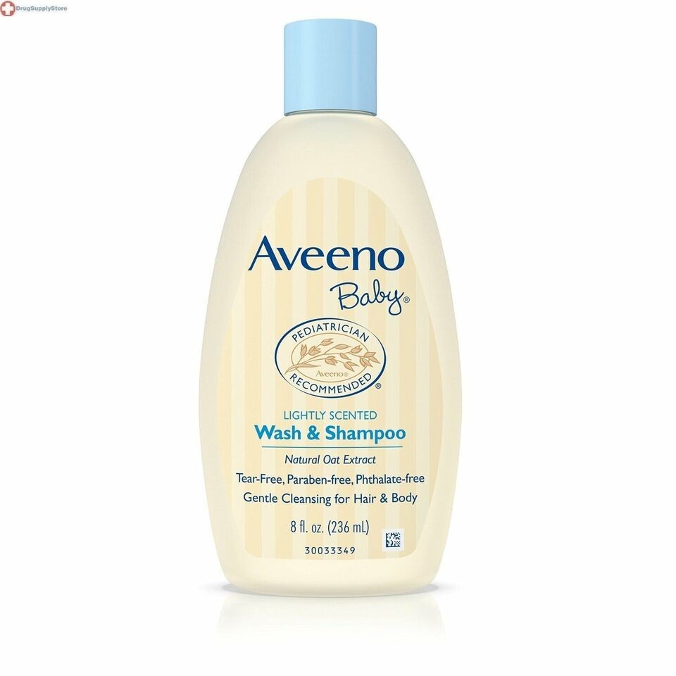 Aveeno Baby Wash & Shampoo, 8 oz