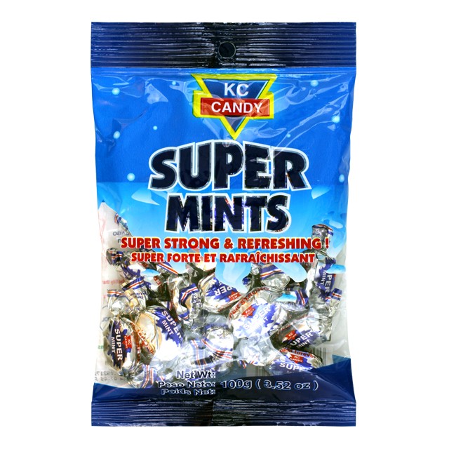 KC CANDY SUPER MINTS 100G