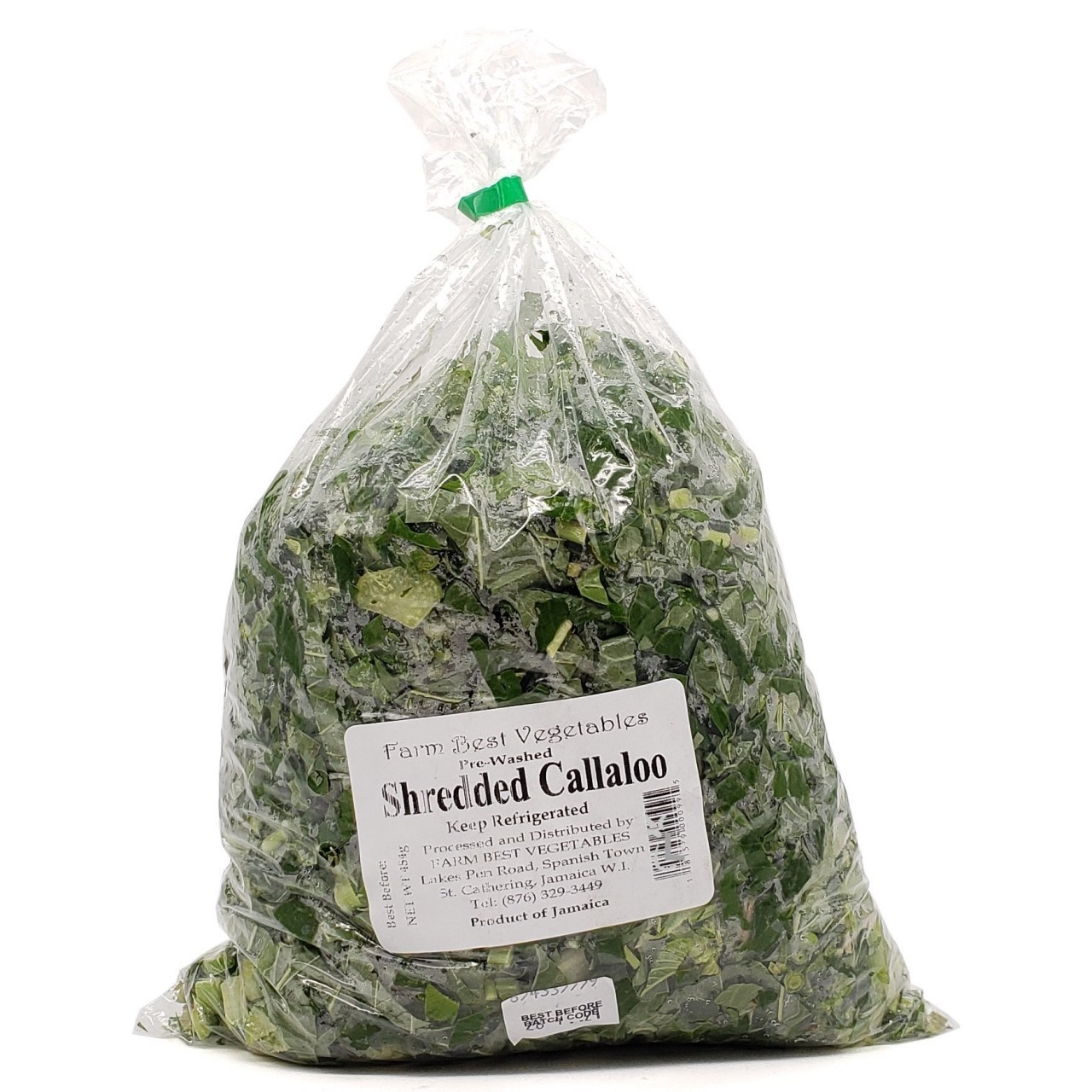 FARM BEST SHRED CALLALOO 1lb
